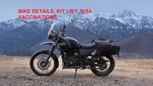 Himalayan Motorcycle Tour - FAQ's